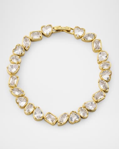 BaubleBar Scattered Cubic Zirconia Tennis Bracelet