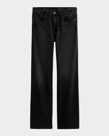 AG Jeans Brinley Mid-Rise Straight Jeans