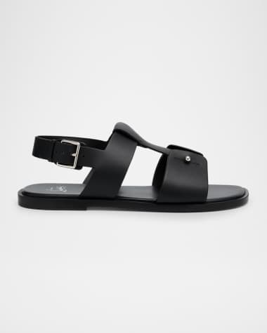 Christian Louboutin Men's Chambeliss Leather Sandals