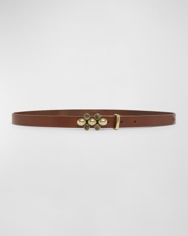 Isabel Marant Valdez Calf Leather Belt