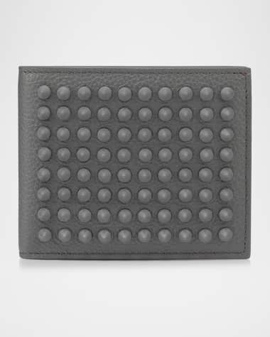 Christian Louboutin Men's Funky Leather Spike Bifold Wallet