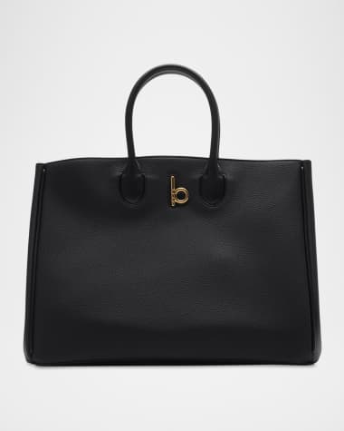 Burberry Rocking Horse Large Leather Tote Bag