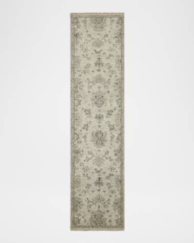 Haven & Loom Aylana Hand-Knotted Runner, 2' x 10'
