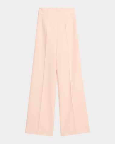 Akris Fiyuki Double-Face Wool Pants