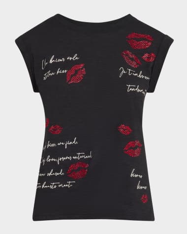 Cinq a Sept Bella Kissing Booth Tee
