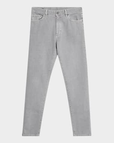 ZEGNA Men's Denim Melange Slim Five-Pocket Pants