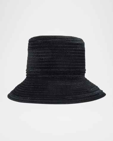 Gigi Burris Ida Velvet Bucket Hat