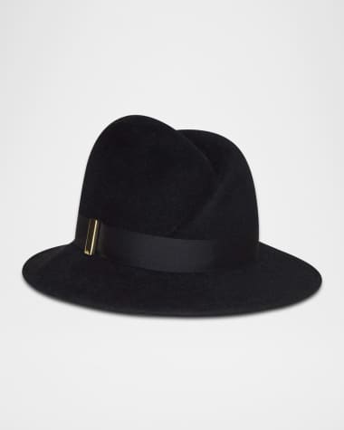 Gigi Burris Nell Rabbit Hair Fedora Hat