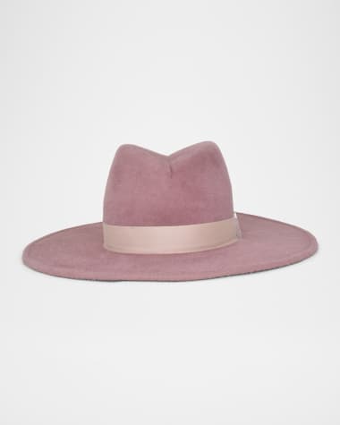 Gigi Burris Jeanne Rabbit Hair Fedora Hat