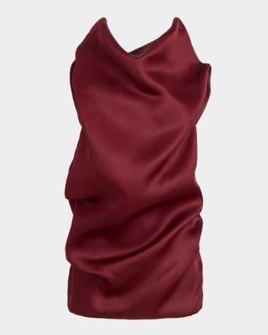 Khaite Luola Draped Top