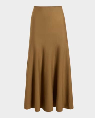Khaite Mayu Knit Maxi Skirt
