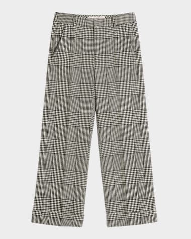Valentino Garavani Men's Maxi Prince of Wales Pants