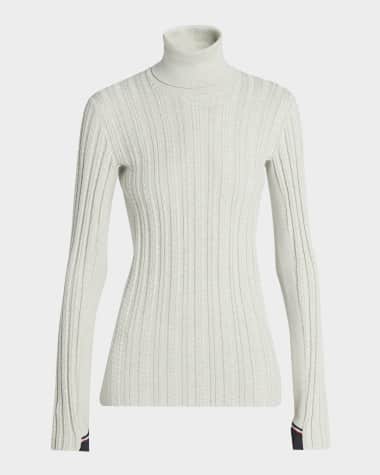 Moncler Grenoble Extra-Fine Wool-Blend Turtleneck Top