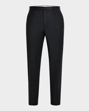 Incotex Men's Super 100s Worsted Flannel Pants
