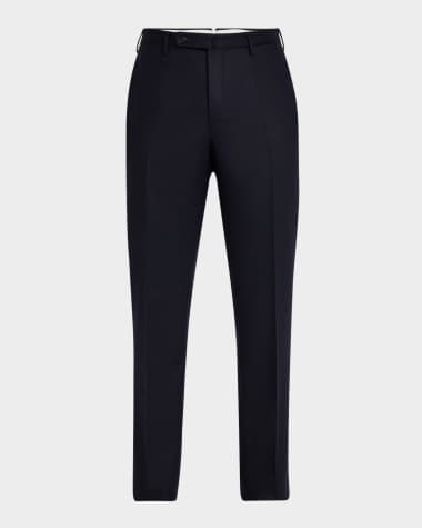 Incotex Men's Super 100s Smart Flannel Pants