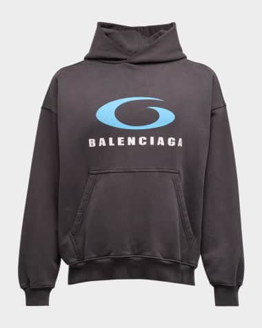 Balenciaga Men's Loop Sports Icon Hoodie