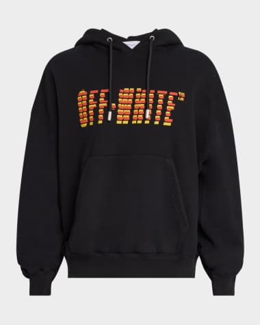 Off-White Men's Graphic Logo Hoodie