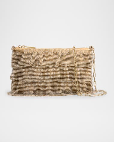 Whiting & Davis Evening Mesh Chain Shoulder Bag