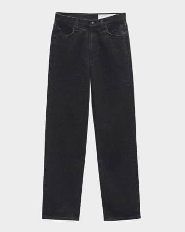 Rag & Bone Harlow Mid-Rise Ankle Straight Jeans
