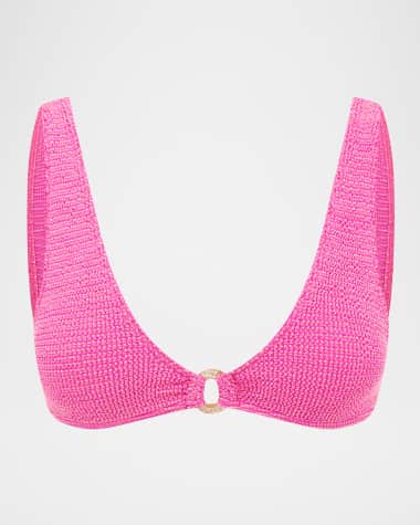 bond-eye swim Ring Scout Crop Bikini Top