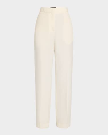 FABIANA FILIPPI Mid-Rise Straight-Leg Trousers
