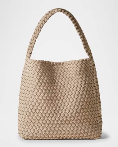 NAGHEDI Nomad Woven Hobo Bag
