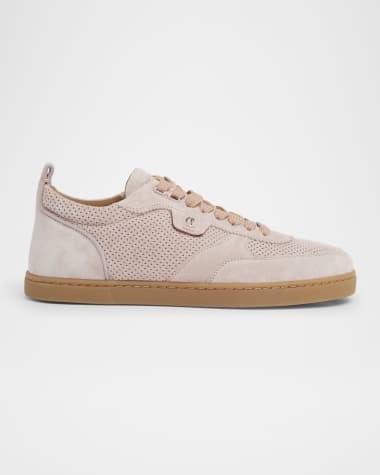 Christian Louboutin Tutti Donna Suede Red Sole Sneakers