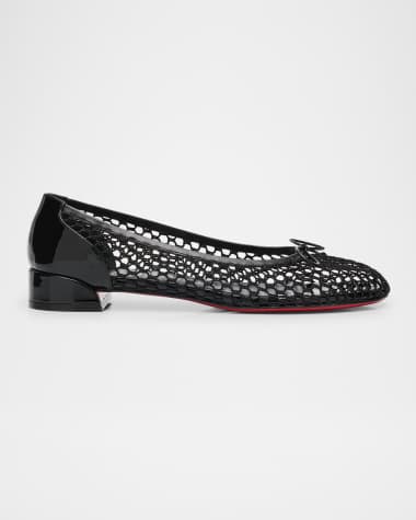 Christian Louboutin Sweet Jane Net Red Sole Ballerina Flats