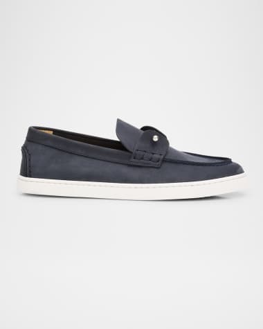Christian Louboutin Chambeliboat Donna Nubuck Boat Shoes