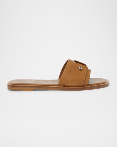 Christian Louboutin Chambelimule Donna Leather Sandals