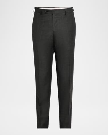 Zanella Men's Parker Wool Nailhead Trousers