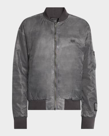 Ksubi Men's Overdyed Royalty Bomber Jacket