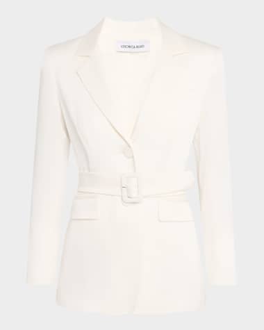 Veronica Beard Ryanne Belted Dickey Jacket