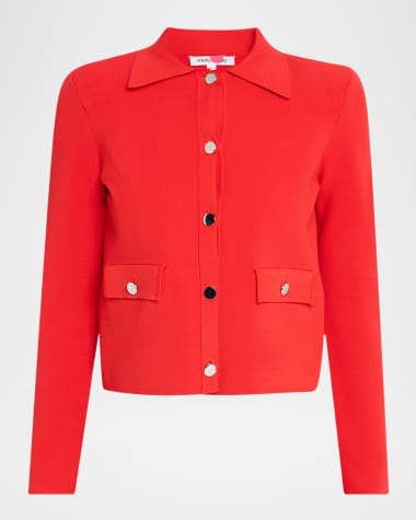Veronica Beard Katia Knit Jacket