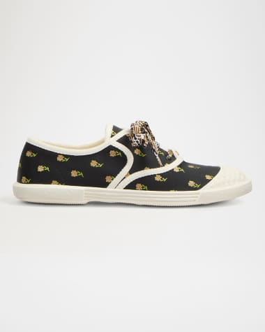Valentino Garavani Bay By Bay Floral Low-Top Sneakers