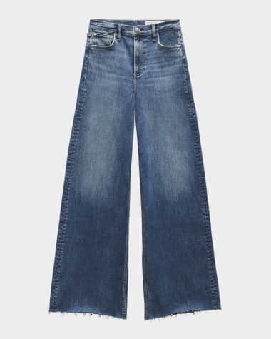 Rag & Bone Flexi Sofie High-Rise Wide-Leg Jeans