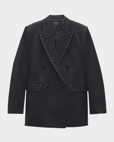 Rag & Bone Emile Studded Blazer