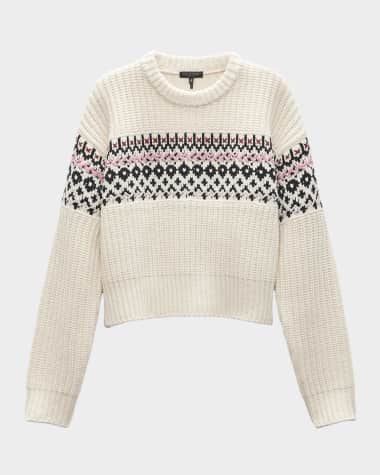 Rag & Bone Leigh Fair Isle Crewneck Sweater