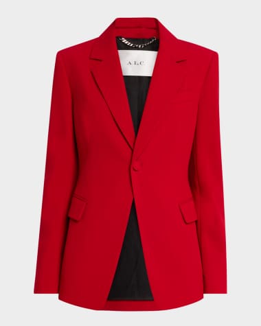 A.L.C. Elza Single-Breasted Jacket