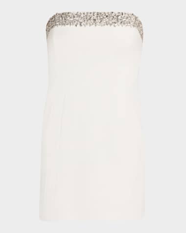 A.L.C. Elsie Embellished Strapless Mini Dress
