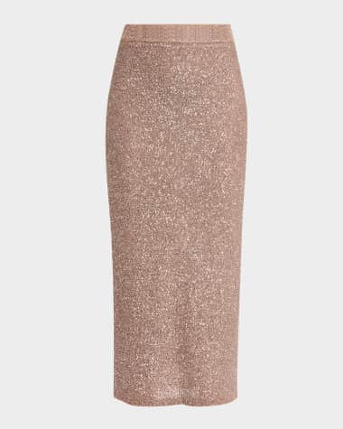 A.L.C. Dana Sparkly Knit Skirt