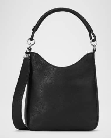 STAUD Mel Leather Shoulder Bag