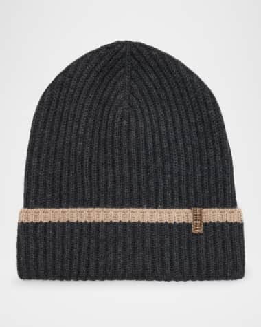 Brunello Cucinelli Ribbed Cashmere Beanie
