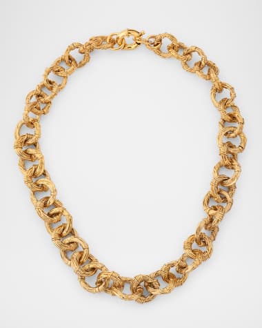 Gas Bijoux Maille Ariane O Necklace