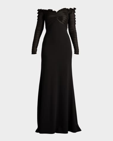 Neiman marcus black gowns outlet