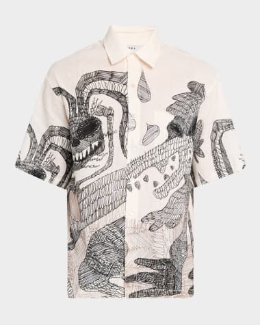 Domrebel Men's Hao Button-Down Shirt