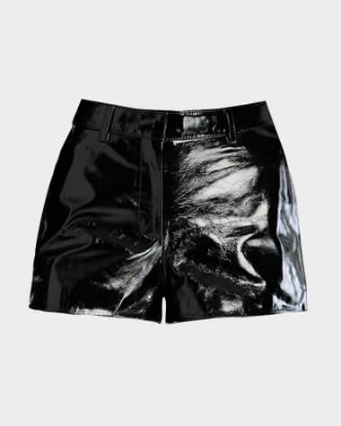 Retrofete Naya Leather Shorts
