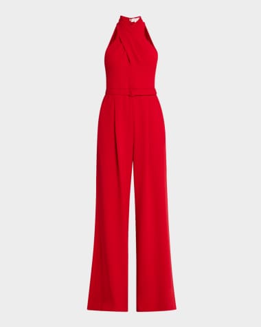 A.L.C. Murphy II Belted Wide-Leg Jumpsuit