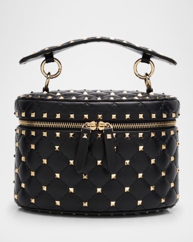 Valentino Garavani Rockstud Spike Top-Handle Vanity Bag