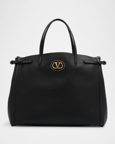 Valentino Garavani Antibes Large Napa Leather Tote Bag